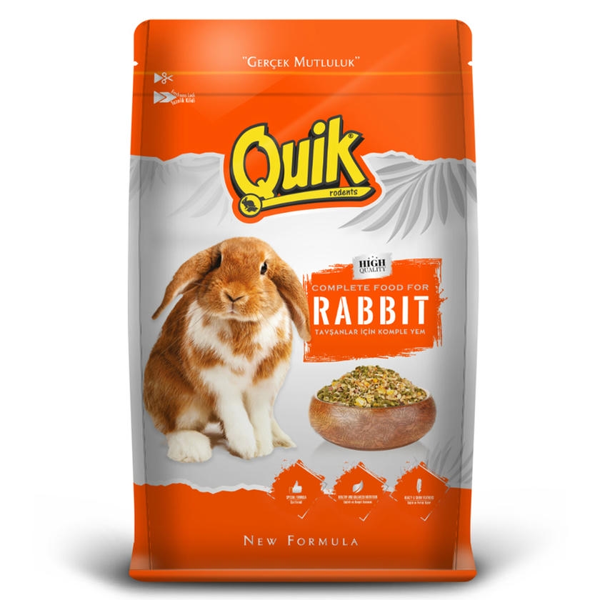 Quik Tavşan Yemi 750 gr