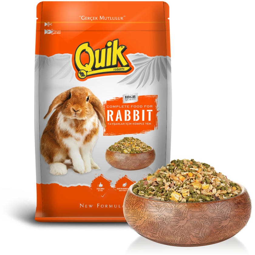 Quik Tavşan Yemi 750 gr