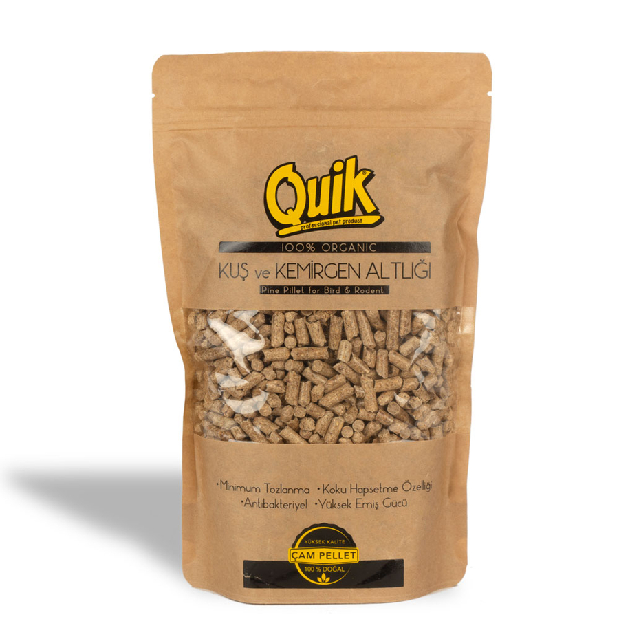 Quik  Kemirgen ve Kuş Altlığı 1 Kg