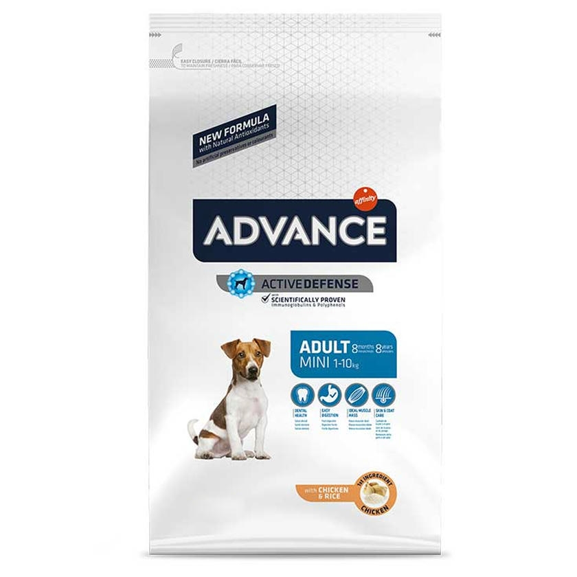 Advance Tavuklu Yetişkin Küçük Irk Köpek Maması 3 Kg