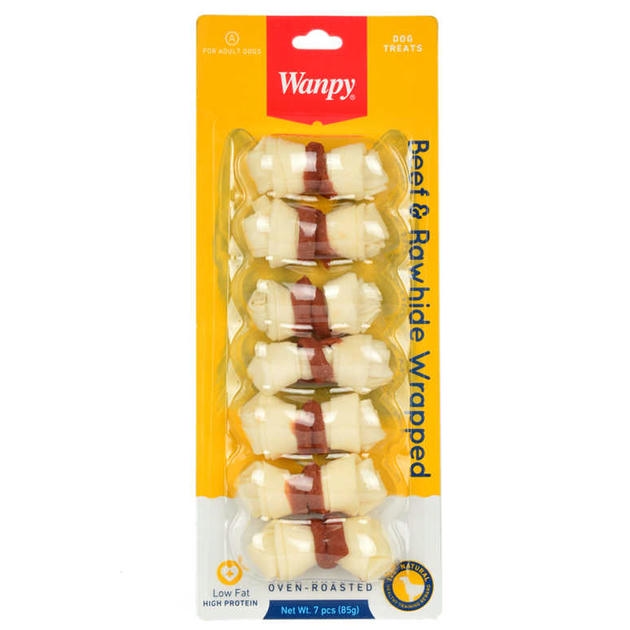 Wanpy Biftek Sargılı 85 gr Köpek Kemiği