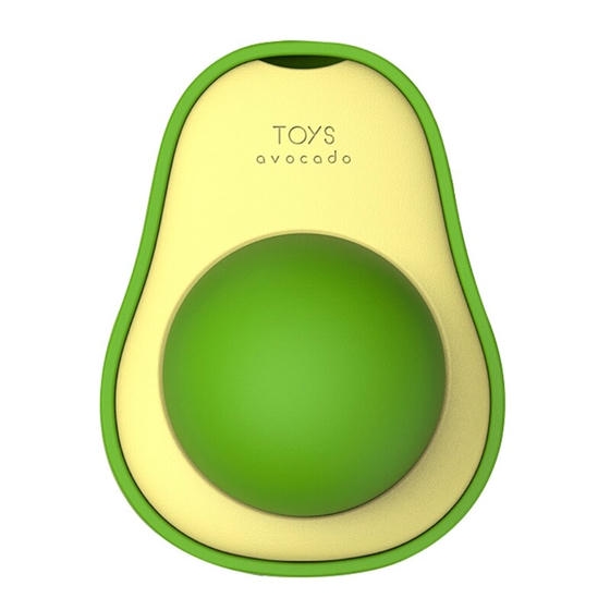 Toys توپ لیس طبیعی گربه به شکل آووکادو با گربه ای 6 Cm