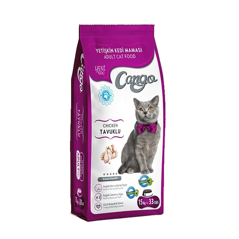Cango Tavuk Etli Yetişkin Kedi Maması 15 KG