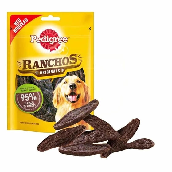 Pedigree Ranchos Kuzu Etli Köpek Ödülü 70 Gr