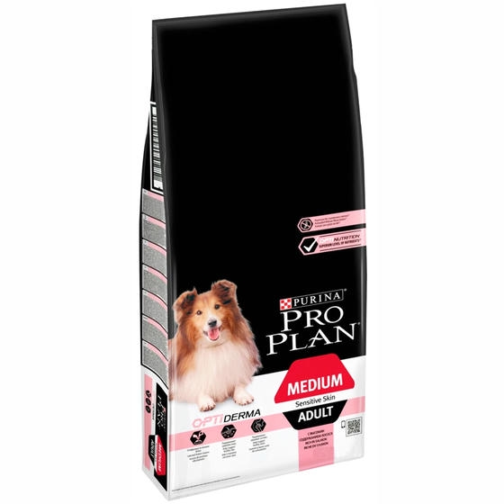 Pro Plan Adult Sensitive Yetişkin Köpek Maması Orta Boy Irk Somonlu 14KG