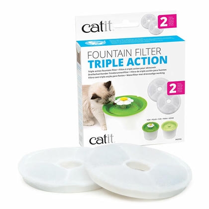 Catit Flower Fountain Çiçekli Otomatik Kedi Su Kabı Filtresi 2 Adet