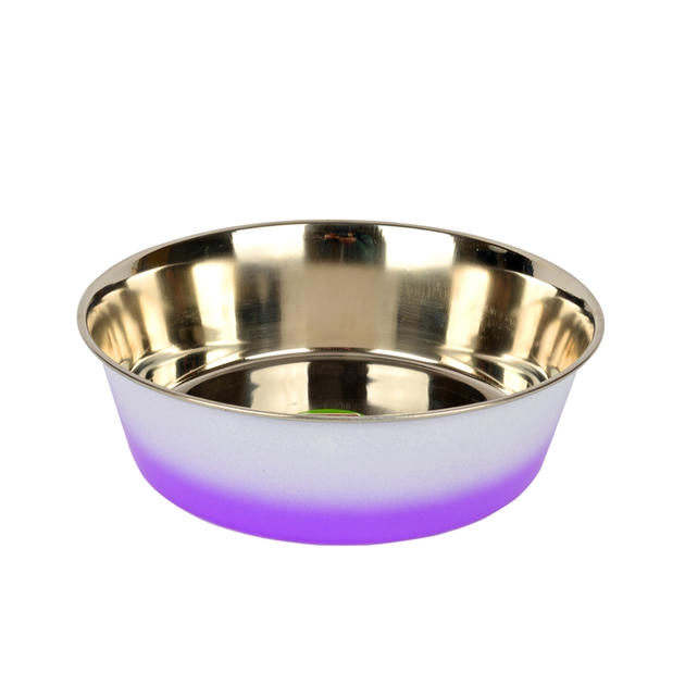 Flip Çift Renkli Çelik Mama Kabı 11 cm (250ml)