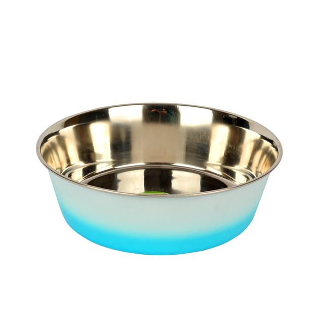 Flip Çift Renkli Çelik Mama Kabı 11 cm (250ml)