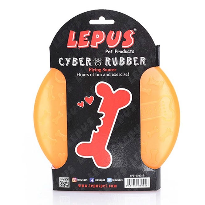 Lepus Köpekler İçin Frizbi Oyuncak Small (Karışık Renklerde)