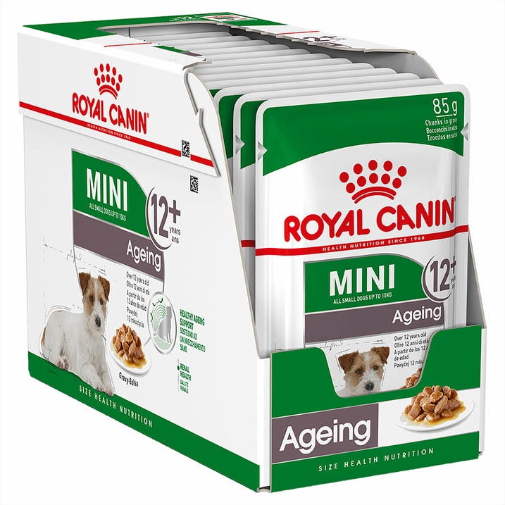 Royal Canin Mini Ageing Küçük Irk Yaşlı Köpek Pouch Konserve 85 gr 12'li Paket