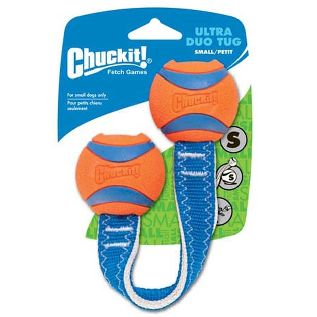 ChuckIt! Ultra Duo Tug 2'li توپ یدک کش سگ (5 cm - کوچک)