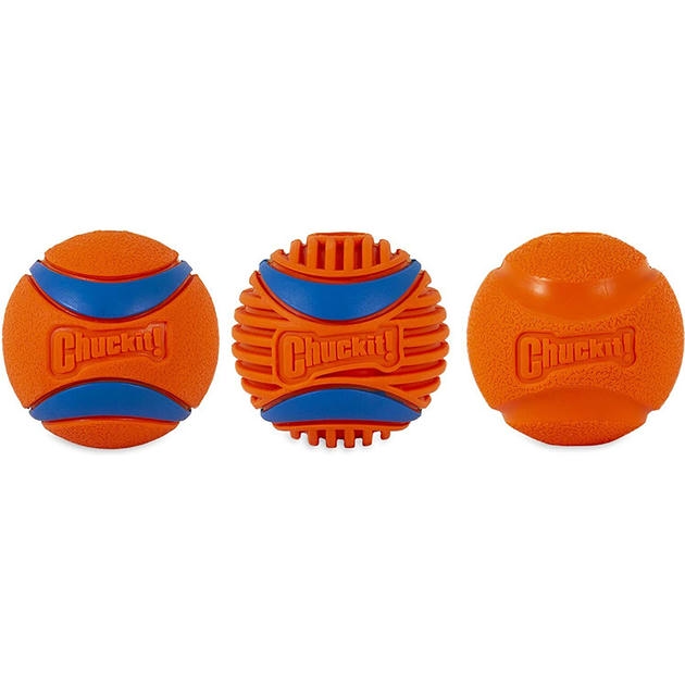 ChuckIt! Fetch Medley ست توپ بازی سگ 3-Pack (6.5 cm - 3 Pieces)