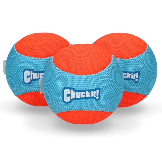 ChuckIt! Suda Batmayan Üçlü Köpek Topu (6 cm * 3 Adet)