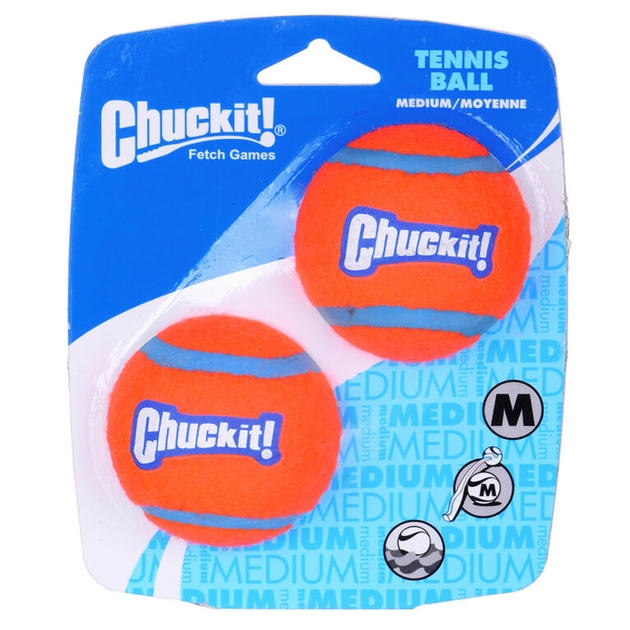 ChuckIt! 2'li Köpek Tenis Oyun Topu (6.5 cm - Medium)
