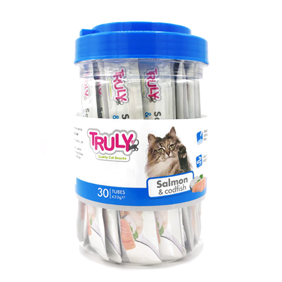 Truly Sıvı Kedi Ödülü Somon - Morina 14 Gr 1 Adet