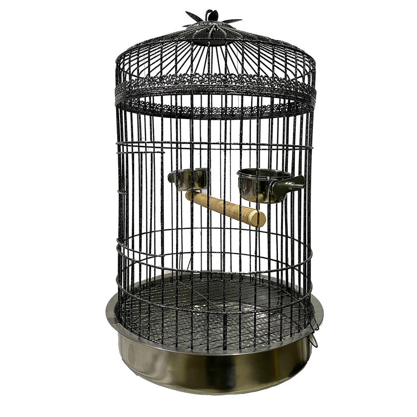 Galvaniz Silindir Kuş Kafesi Metal