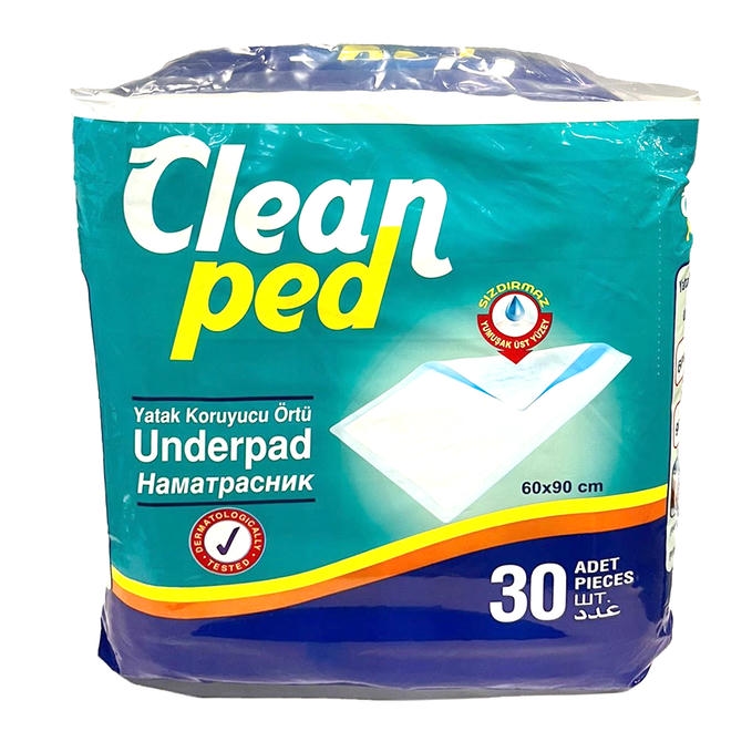 Clean Peds Köpek Tuvalet Eğitim Pedi 60x90 30'lu