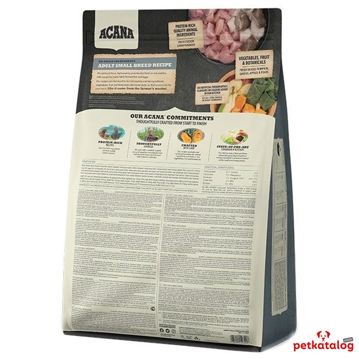 Acana Heritage Adult Small Breed 2 Kg Tavuklu Küçük Irk Yetişkin Köpek Maması