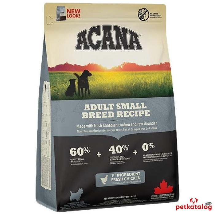 Acana Heritage Adult Small Breed 2 Kg Tavuklu Küçük Irk Yetişkin Köpek Maması