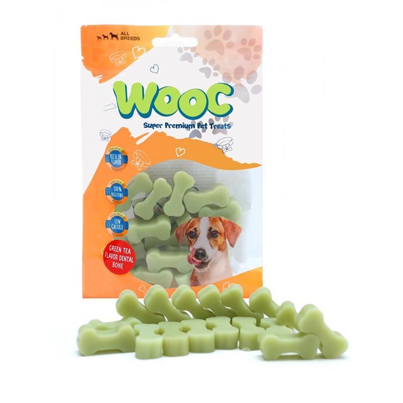Wooc Tavuklu Ve Yeşil Çaylı Dental Köpek Ödülü 80gr