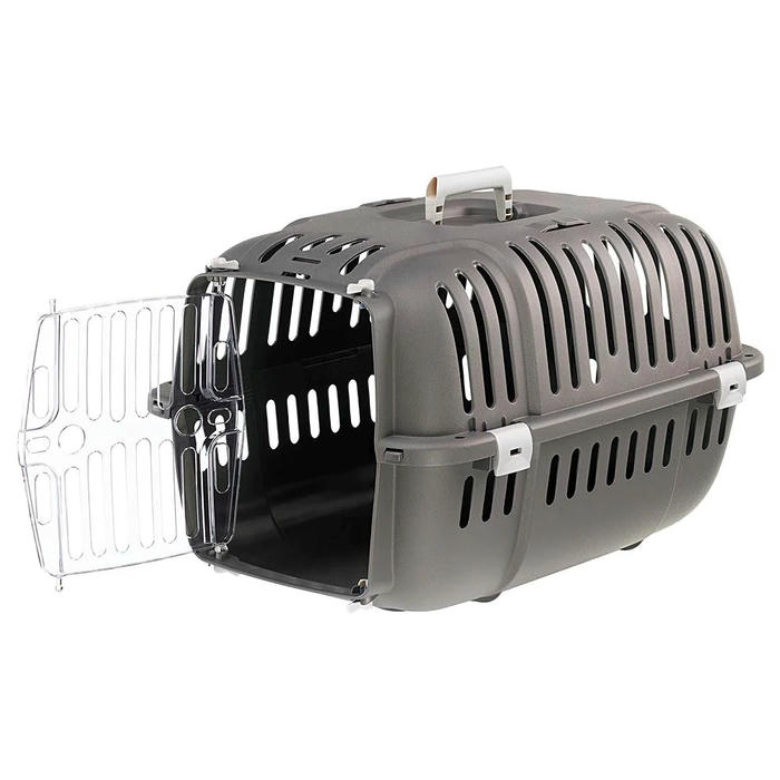 Ferplast Jet 20 Kedi-Köpek Taşıma Çantası Gri 37x57x33 cm