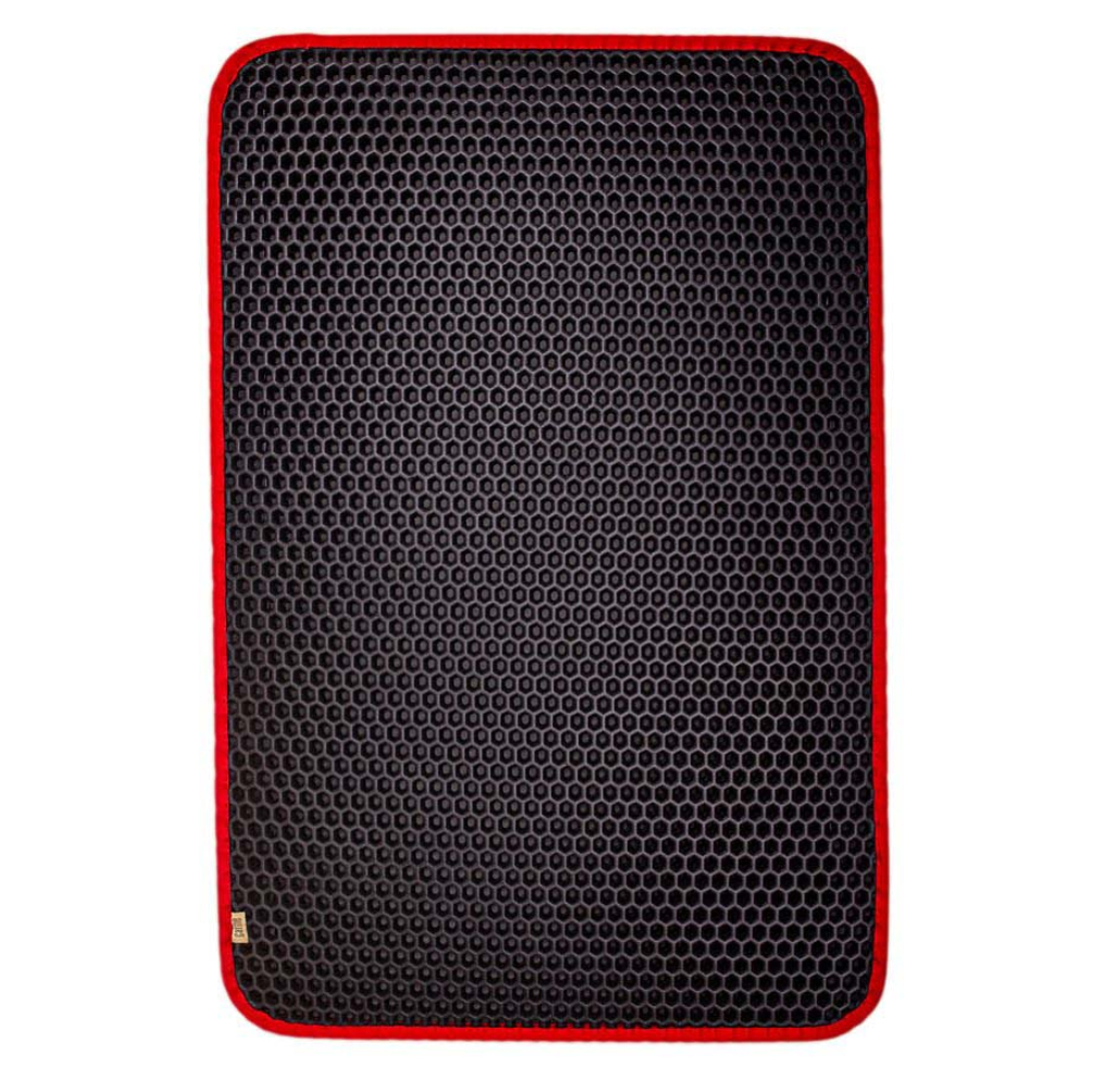 Cattie Kum Toplayıcı Fonsiyonel Kedi Paspası Kırmızı 37x50cm