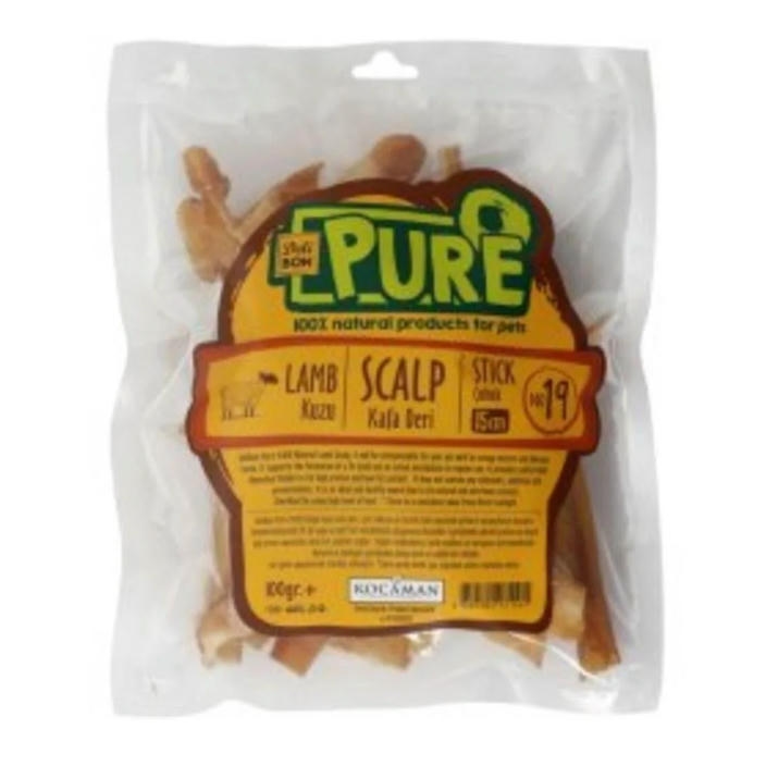 Delibon Pure Kuzu Kurutulmuş Kafa Derisi 100gr