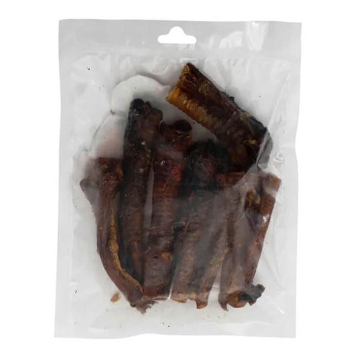 Delibon Kurutulmuş Parça Kuzu Gırtlak Köpek Ödül Maması 15 Cm 100 Gr