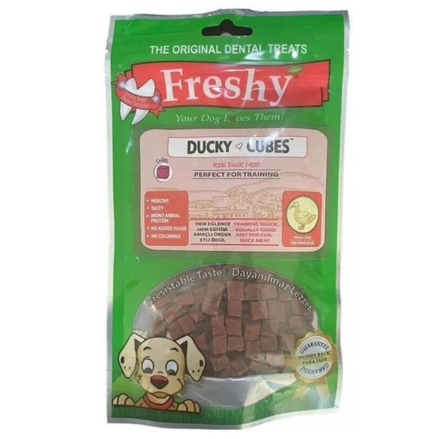 Freshy Ducky Cubes Ördekli Küpler Köpek Ödülü 80G