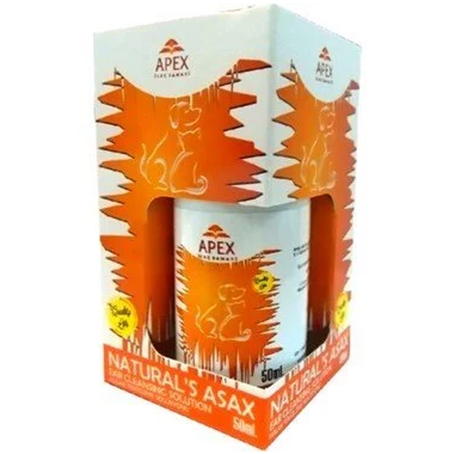 Apex Kedi ve Köpek Kulak Temizleme Solüsyonu 50ml