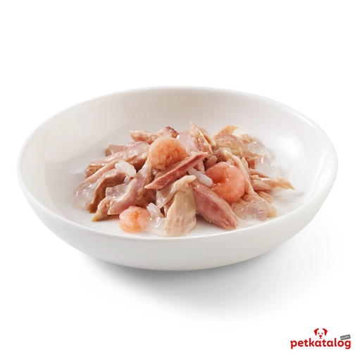 Schesir Jelly - Ton Balıklı ve Karidesli Yetişkin Kedi Konservesi 85gr