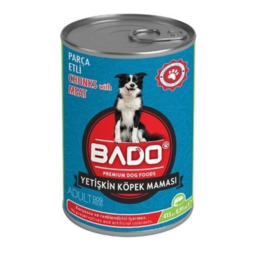 Bado Etli Yetişkin Köpek Konservesi 400 gr