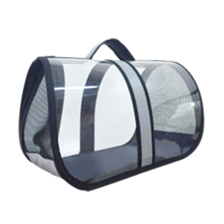 Mio Fileli Şeffaf Kedi-Köpek Taşıma Çantası 29x44x29cm