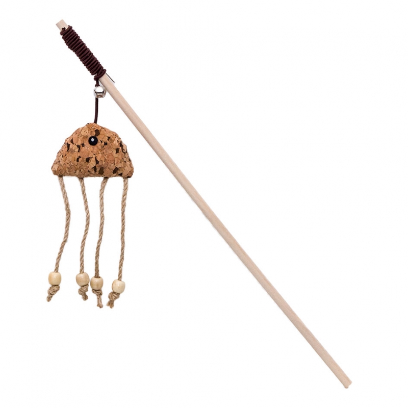 Eastland Catnipli Ahtapot Şeklinde Olta Kedi Oyuncağı 50cm