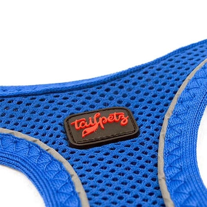 Tailpetz Air-Mesh دسته سگ نژاد کوچک 24-28cm (Sax Blue) [3XSmall]