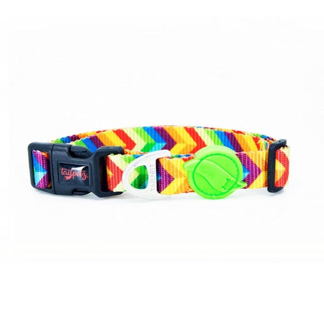 TailPetz Köpek Boyun Tasması Rainbow XSmall 22.5 cm - 33 cm