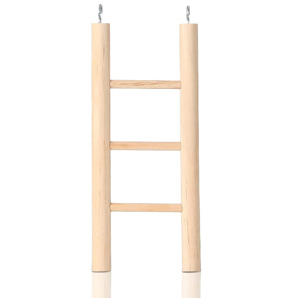 Ti-Sert Tahta Kuş Merdiveni 3 Basamak