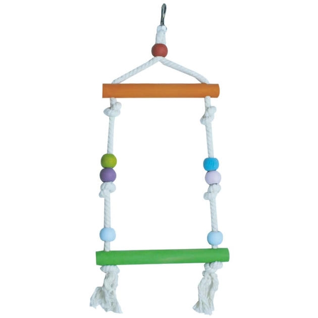 Beaks Tek Boncuklu Kuş Salıncak 51 cm x 19 cm