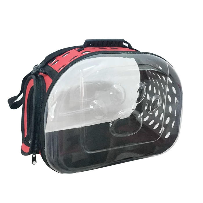 Mio Pati Desenli Şeffaf El Çantası 22x33x42 cm