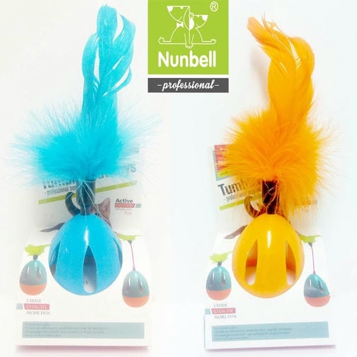 Nunbell اسباب بازی گربه خزدار زائر خزدار 7 x 26 cm