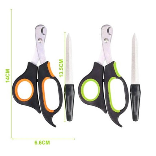 Nunbell Ergonomik Kedi ve Küçük Irk Köpek Tırnak Makası 13.5 x 6.6 cm