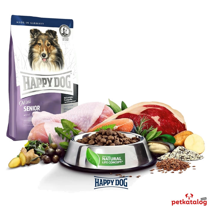 Happy Dog Mini Senior Küçük Irk Yaşlı Köpek Maması 4Kg
