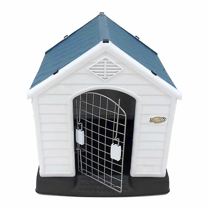Doglife Salerno 74 Plastik Köpek Kulübesi Kapılı 74x67x70CM