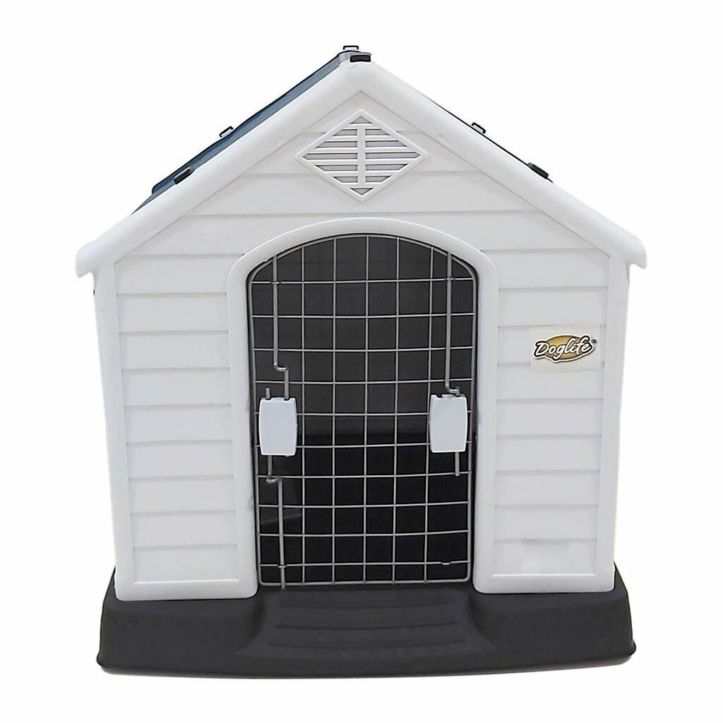 Doglife Salerno 74 Plastik Köpek Kulübesi Kapılı 74x67x70CM