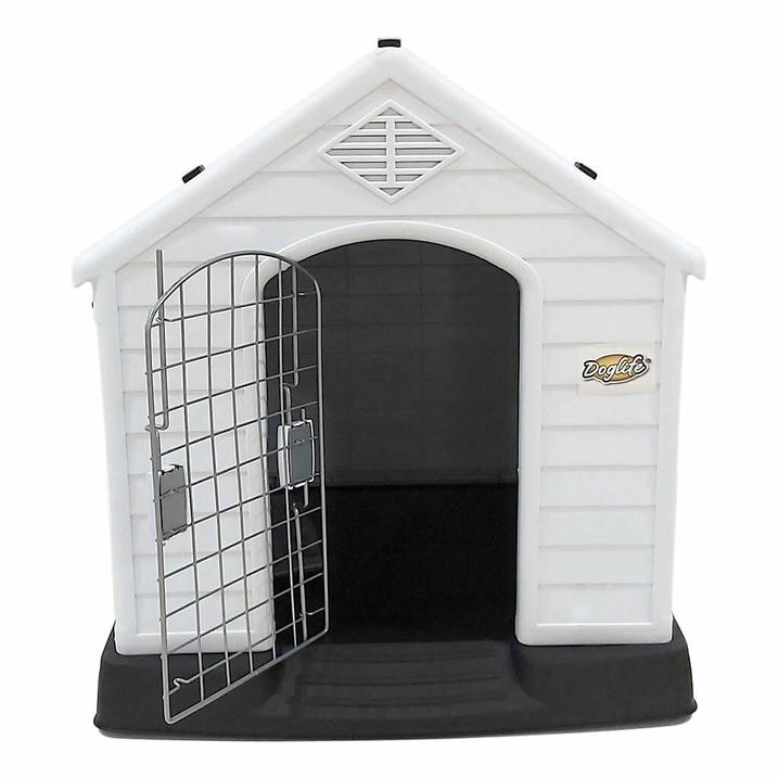 Doglife Salerno 74 Plastik Köpek Kulübesi Kapılı 74x67x70CM