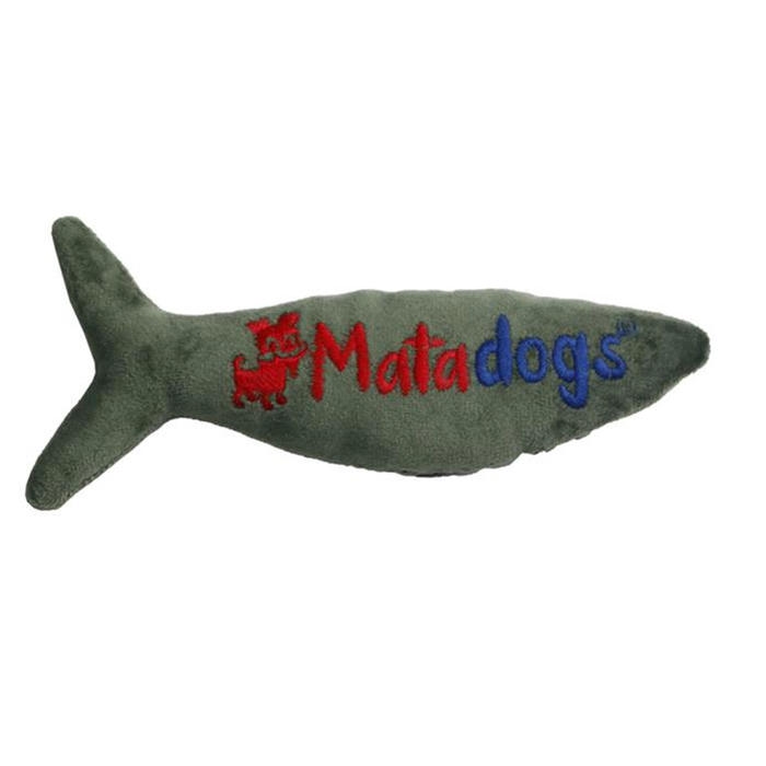 Ewox Fishy Sesli, Kumaş Peluş Matatabili Kedi Oyuncağı 20cm(Karışık Renklerde)