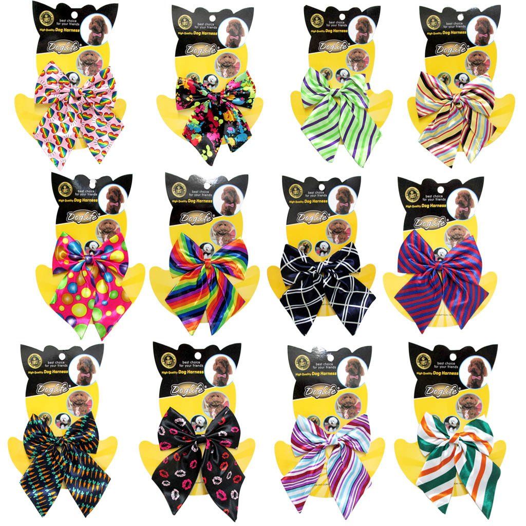 Doglife Köpekler İçin Kurdela Boyunluk (Karışık Renk/Desenlerde)