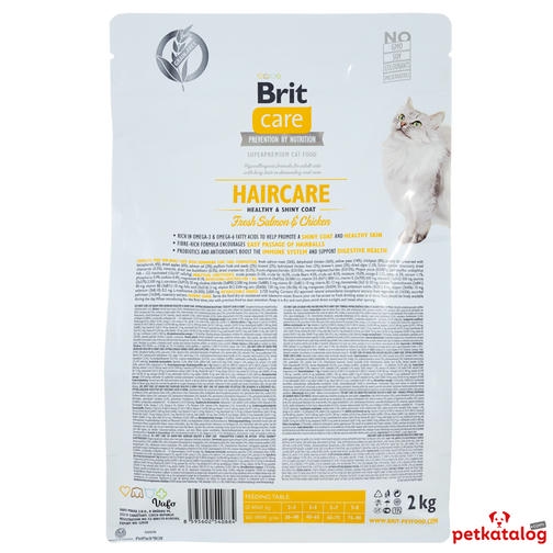 Brit Care Grain-Free Haircare Yetişkin 2 Kg Kedi Maması