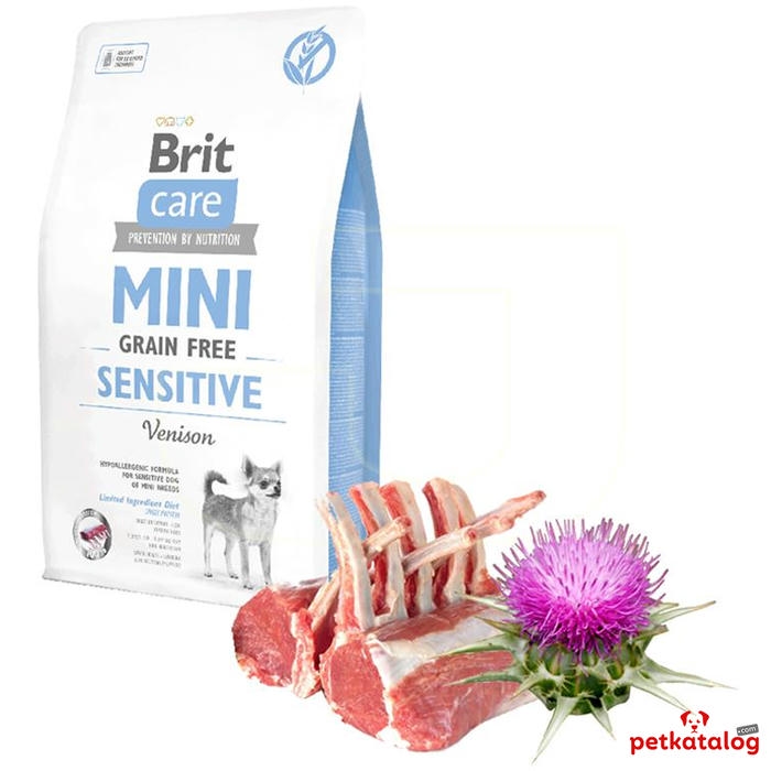 Brit Care Mini Grain-Free Sensitive Geyikli Küçük Irk 2 Kg Köpek Maması