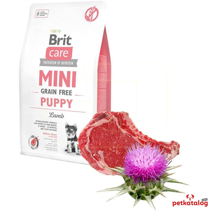 Brit Care Mini Grain-Free Puppy Kuzu Etli Küçük Irk Yavru 2 Kg Köpek Maması